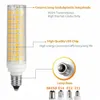 Dimbar LED-lampa 15W BA15D E11 E12 E14 136 LED SMD 2835 Keramik Cornlampor Byt 100W halogenlampor 220V 110V Hembelysning