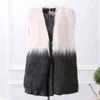 Cappotto cardigan lungo in lana Shanghai stile lungo, gilet da donna personalizzato moda a contrasto 211207