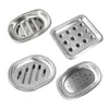 Porte-savon en acier inoxydable porte-savon Double couche pour cuisine salle de bain évier bain maison douche drainant porte-savon