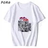 Jojos Bizarre Adventure Vintage Men Manga T-shirt Harajuku Streetwear Cotton Camisetas Hombre Vaporwave Japan Anime Shirt 210714