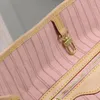 Mujeres clásica diseñador de lona de cuero bolsas de hombro de lujo bolsos de mano bolsos para mujer bolsa de compras bolso de compra GM mm 2 piezas / set con billetera