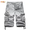 Tactical Camouflage Camo Cargo Shorts Men New Men's Casual Shorts Male Loose Work Shorts Man Military Short Pants 30-40 210316