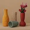 Nordisk morandi färg keramisk vas hem dekoration torkad blomma behållare vardagsrum sovrum skrivbordskonst vaser ornament gåva