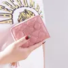 Frauen Kleine Brieftaschen Damen Mini Quaste Geld Tasche Nettes Mädchen Kurze Zipper Schöne Pu Leder Geldbörse Weibliche Hand Brieftasche geldbörse