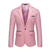 Herrenanzüge Blazer Masculino Fashion Formal Business Männer Anzug Mantel Hochzeitskleid Herren Einfarbige Jacken Tops Kleidung Blazer