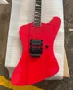 Promotion Jack Son Robbin Crosby Fire Thunderbird Red Cream Black Electic Guitar Floyd Rose Tremolo Bridge Black Hardware Shark8256286