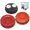 Watering Equipments IBC Tote Tank Cap Barrel Cover 16.3CM With Venting Ton Plastic Double Hole For Storage