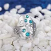 2021 Fashion Submarine World Rings Women Geometric Shape Engraved Creative Ring Anniversary Girl Gift Jewelry