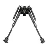 6-9 pollici Tactical Carbon Fiber benchrest Bipod Swivel Style con Podlock per tiro da caccia all'aperto