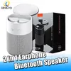 2 W 1 Bluetooth 5.1 B20 Bezprzewodowe słuchawki Mini głośnik Sport TWS Earbuds Zestaw głośnomówiący Głośnik na zewnątrz dla iPhone 13 12 Pro Max z pakietem detalicznym Izeso