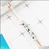 Suprimentos Escola de Escritório Negócios Negócios Desenhos Animados Industrial DIY Tubo Vazio Metal Ballpoint Pens Student Escrevendo Presente Auto-preenchimento Glitter Flutuante