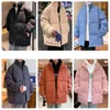 Män Kvinnor Vinter Parka Coats Jackor Vindskyddad Tjock Varm Män Coat Casual Fashion Streetwear Wide Parkas Män Kläder 211015