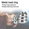 Cockrings styrka träningsbollar Fördröjning Ejaculation Ring Penis Bondage Metal Ball Sexleksaker för män