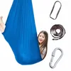 Hot hängmatta snuggle swing stretchy för barn barn cuddle yoga inomhus utomhus do2 q0219