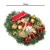 Decorative Flowers & Wreaths Christmas Wreath Artificial Pine Cones Front Door Wall Hanging Ornaments Garland Holiday Home Decoration