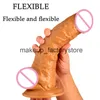 Massage Super Huge Realistic Strapon Dildo For Lesbian Woman Sex Toys G Spot Stimultion Vagina Anal Plug Penis With Strong Suction Cup