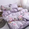 Beddengoedsets helpt Sleep Set Noordse dubbele dubbele tweeling dekbed dekbedovertrek Home Decor bed linnen beddenbedden volwassen 4 stks