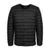 Bang Brand Mäns Down Jacket Ultra Light Men Slim Vindtät Portable Lightweight Coat Warm Liner 211216