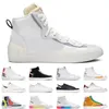 Blazer metà 77 Bianco Grigio uomo donna Scarpe da corsa Buon gioco Multi colore Pacifice Blue Designer Sneakers Scarpe da ginnastica da uomo atletiche jogging walking