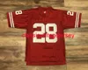 Stitched custom Wisconsin Badgers NCAA College Football Jersey #28 Men Women Youth Jersey XS-6XL