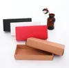 22.5X9.5cm Kraft Paper Red Black Brown Carton For Packaging Socks Underwear Bra Towel Gift Box Can Be Customized Wholesale