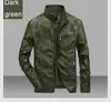 Men's leather jacket And Coats Business Slim Fit Casual Designer Streetwear Clothing Plus Size Spring