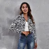 Kvinnors Ytterkläder Coats Jackor Långärmad Kort skjorta Cardigan Thin Coat