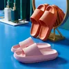 Bulut terlik kadın banyo kaymaz platformu erkekler için slaytlar terlik yaz plaj EVA yumuşak tabanlar sandalet 211229