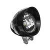 Black Chrome LED Motorcycle Bullet Phadows Highlow Beam Beam Head Light Lamp6501517