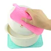 Silicone Insulation Placemat Kitchen Pot Holder Table Mat Heat Resistant Kettle Pad Car Phone Non-Slip Pad Thicken Coaster DBC DH1255
