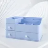 Organizzazione di stoccaggio per il bagno Cassetto per trucco di grande capacità Scaffale per cosmetici Scatola per cosmetici Contenitore per gioielli Contenitore per smalti Articoli vari per desktop