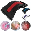 Back Massager Bårsträckningsanordning 4-nivå Justering Cracker Spine Relaxation Relief Massage Tools 220301