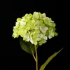 Guirnaldas de flores decorativas, hortensias artificiales, Material de seda avanzado, decoración del hogar para bodas, arreglo de jarrón, 1 ud.