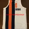 Maillot de basket-ball Gilbert Arenas pour hommes et femmes, maillot personnalisé avec numéro et nom, XS-6XL