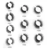 3D Vegan Mink Eyelashes Fluffy Postura Dramática Maquiagem Wispy Chaotic Cílios Natural Long Faux Cils Soft Lash Pack