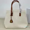 2022 Tasche 21SSS Canvas Tote Damen Handtasche Luxurys Designer Taschen 2021 Echtes Leder Umhängetasche Klassische Mode Casual Shopping Purs