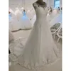 Princess Wedding Dress 2021 Robe Mariee ärmlösa Applices Celebrity Ball Vestido de Noiva Bride Gown 328 328