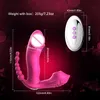 NXY SEX BIBRATERS 3 in 1 Sucking Vibrator Clitoris Sucker 항문 발톱 질성 자극기 여성용 장난감 1217 용 착용 할 수있는 구강 에로틱 장난감 딜도