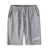 Heren shorts Summer groot formaat losse fitness shorts mannelijke gebreide katoenen shorts m5xl T200512