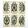 Tattoo Tarot Deck Game Card Guidebook Mystical Guidance Divination Entertainment Partys Board