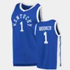 Niestandardowe NCAA Men 2021 Nowy Kentucky Wildcats Blue College Basketball Tyler John Herro Wall Anthony Towns Davis Cousins ​​Fox Booker Jersey 4xl