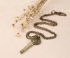 Verkauf des Schlüssels an 221B Sherlock Halskette Anhänger Neue Filme Schmuck Silber und Bronze Anhänger PS05696738036