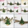 Anstecknadeln, Broschen Schmuck Krasivaya Metall Weihnachtsbaum Mode für Party Großhandel Geschenke Drop Lieferung 2021 8Zgy1