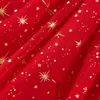 女の子のドレス2021子供のクリスマスのドレスのヘッドバンドのエルクスターのパターンラウンドネック長袖1ピース+春秋3M-3Y