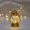Mini lampada elettronica a candela retrò piccolo Pony Lantern Decorazione creativa per la festa di compleanno del matrimonio con luce del vento 8518435