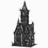 Haunted House Asylum Breakout Firehouse Model Building Block Bricks 16001 16007 10228 75827 75904 10273 10937 Barn Julleksaker Halloween -gåvor för barn