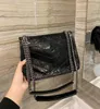 Niki Torka na ramię duże średnio zabytkowe cielęcy designerka skóry damska torebka crossbody luksurys marka womans biznesowych shop251s