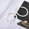 Personalità Wild Pearl Esagerato Big Circle Orecchini pendenti New Cool Wind Fairy Temperament Women Gift Jewelry Orecchino da sposa