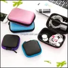 Depolama Houseke Örgütü Ev GardenStorage Çanta Kulaklık Tutucu Kılıf Çanta Mini Fermuar Sert Kulaklık Taşınabilir Kulaklık USB Bellek CA