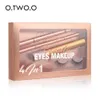 OTWOO 4 в 1 набор для макияжа глаз Полный комплект Водонепроницаемый длинностастные карандашные для бровей тушь для туманирной тулинки Women039S Cosmetics5080923